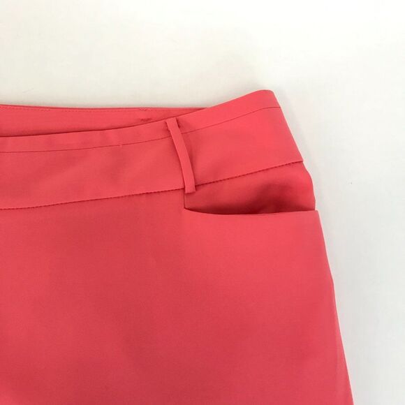 Lane Bryant Wide Leg Dress Pants Women's Plus Size 20 Short Coral Pockets Career - Picture 2 of 12